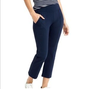 Athleta Metro Crop Kick Flare High Rise Pants